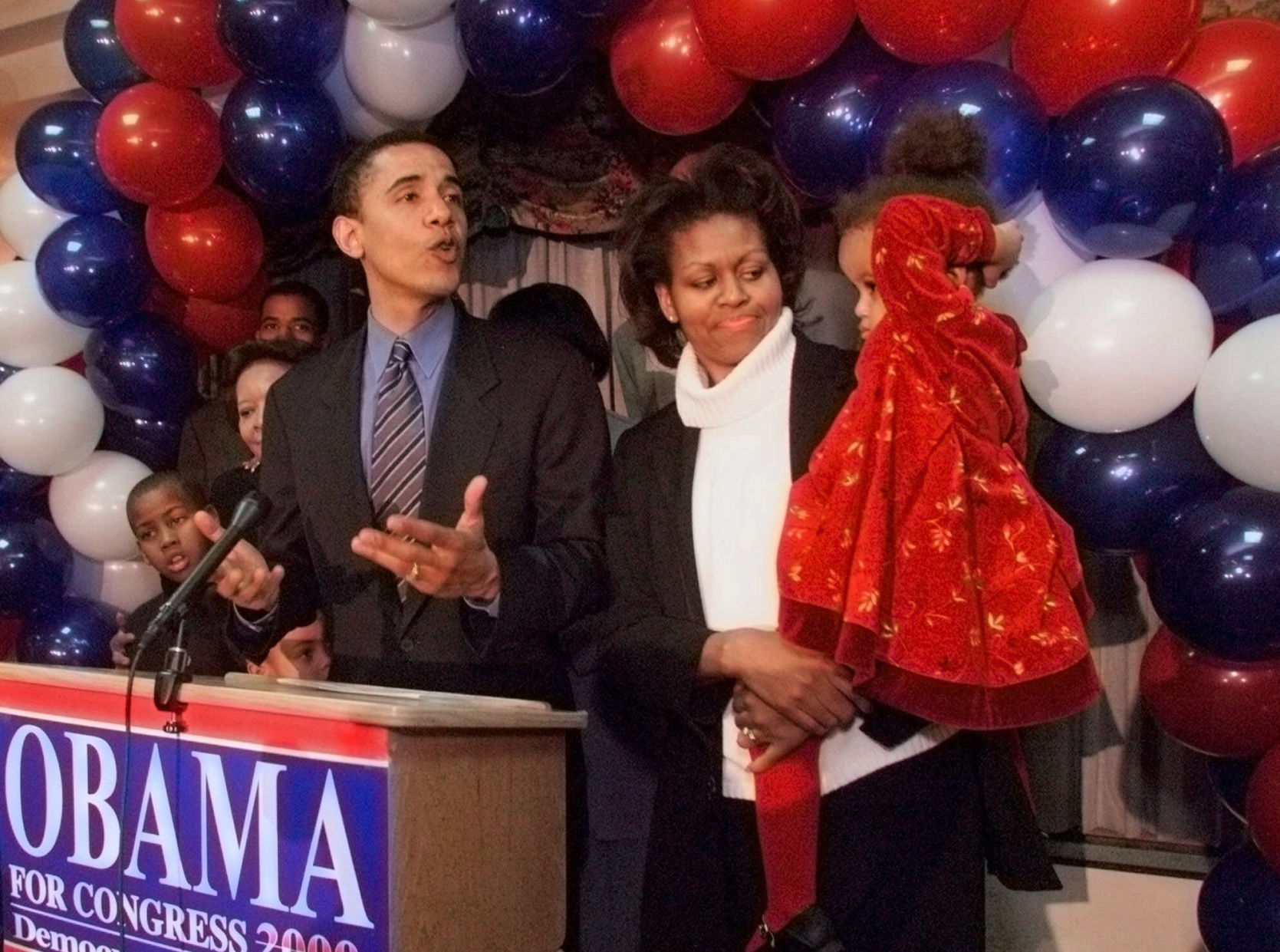 The Obamas, 2000